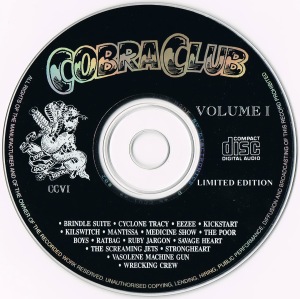 Cobra Club Volume I Limited Edition (CD)