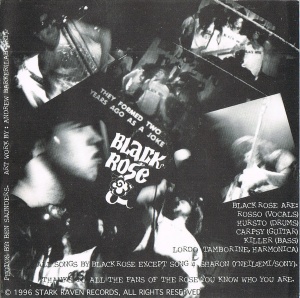 Black Rose - Fast Times At Black Rose High (EP) (Inlay)