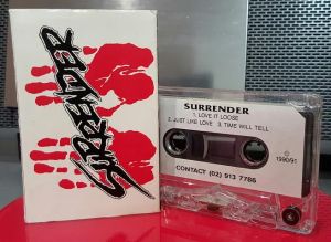 Surrender - Demo 1990-91 (Front &amp; Cassette - Standing)