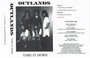 Outlands - Take it Down (Demo) (Front - J-Card)